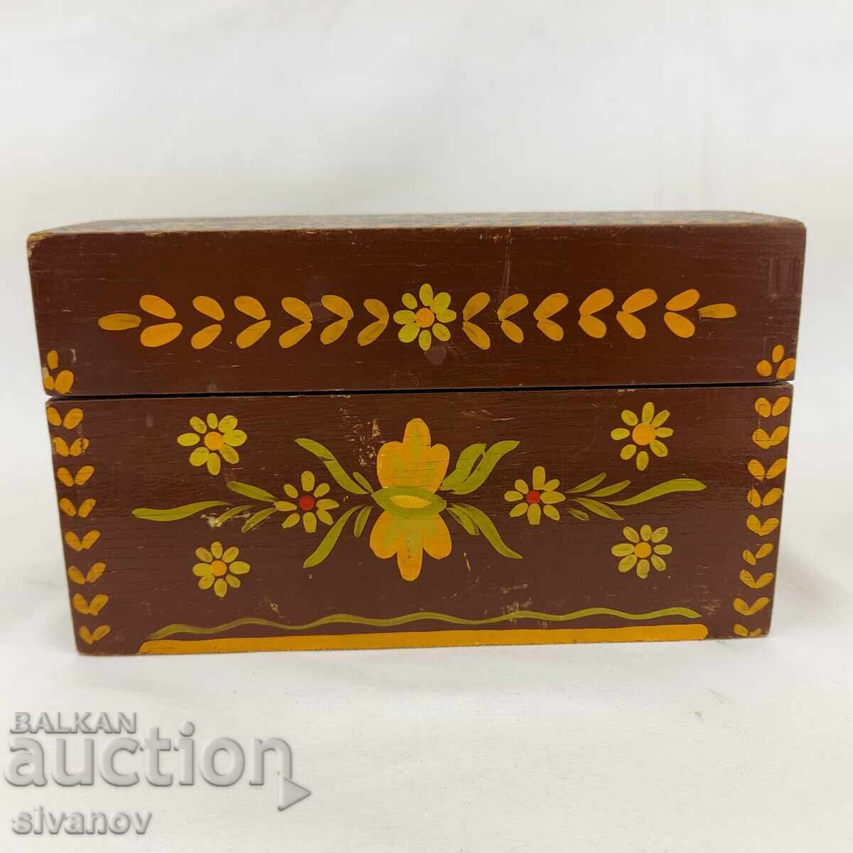 Beautiful old Soviet wooden jewelry box USSR #2722 with price 19.99 BGN | € 10.22 Beautiful old Soviet wooden jewelry box USSR #2722 with price 19.99 BGN | € 10.22