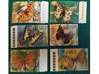 Clean Series Poland Butterflies 1977