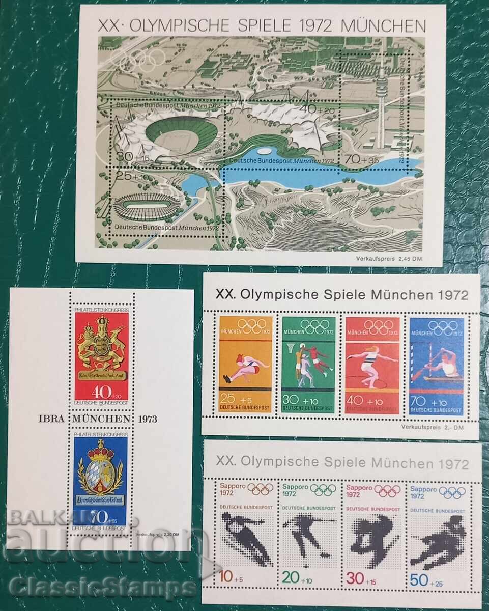 Καθαρά μπλοκ Γερμανίας 4τμχ Καθαρά μπλοκ Γερμανίας 4τμχ