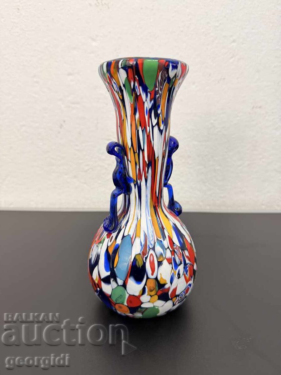 Murano Glass Vase by Fratelli Toso, Multicolor. No. 7513 with price 180.00 BGN | € 92.03