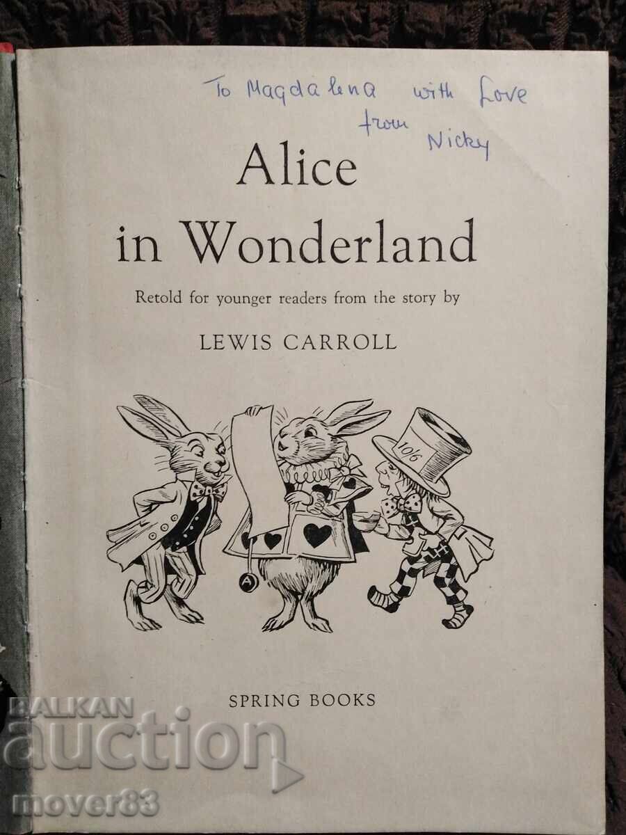 Alice în Țara Minunilor. Limba engleză cu preț 0.79 BGN | € 0.40 Alice în Țara Minunilor. Limba engleză cu preț 0.79 BGN | € 0.40