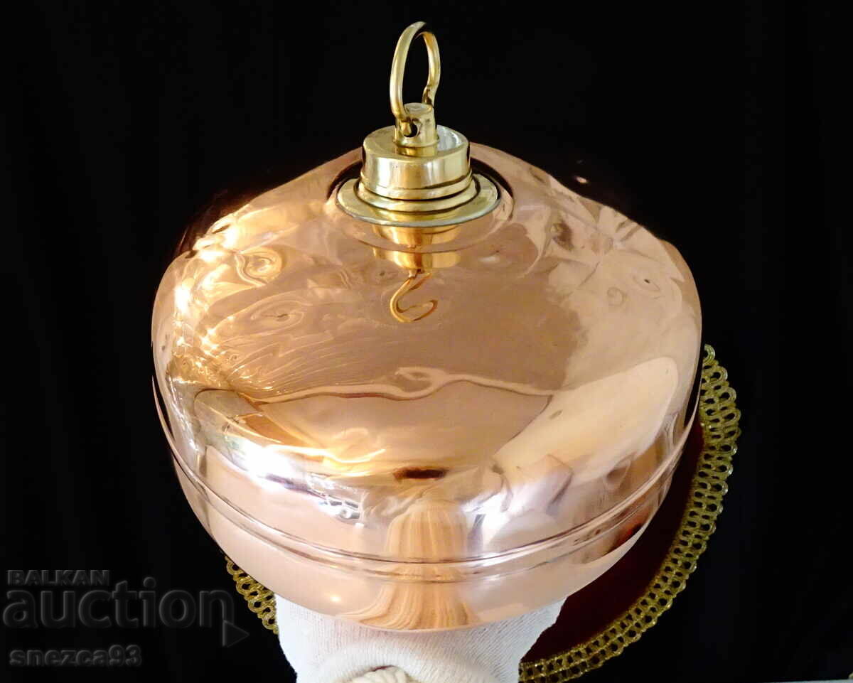 Медна бутилка за вода,манерка,бъклица,чиста червена мед. с цена 65.00 лв. | € 33.23