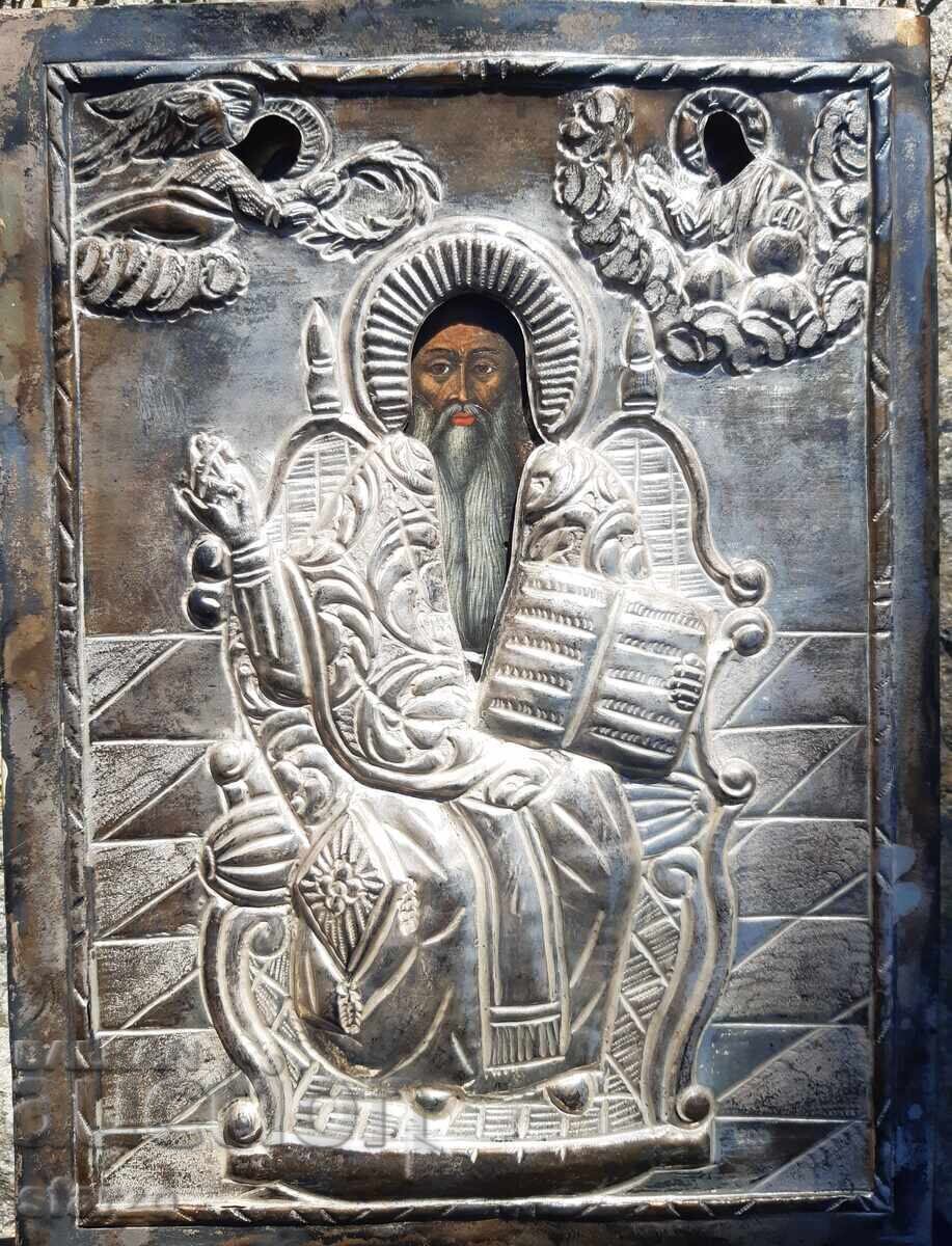 Auction  Old Icon St. Charalampius 19th century