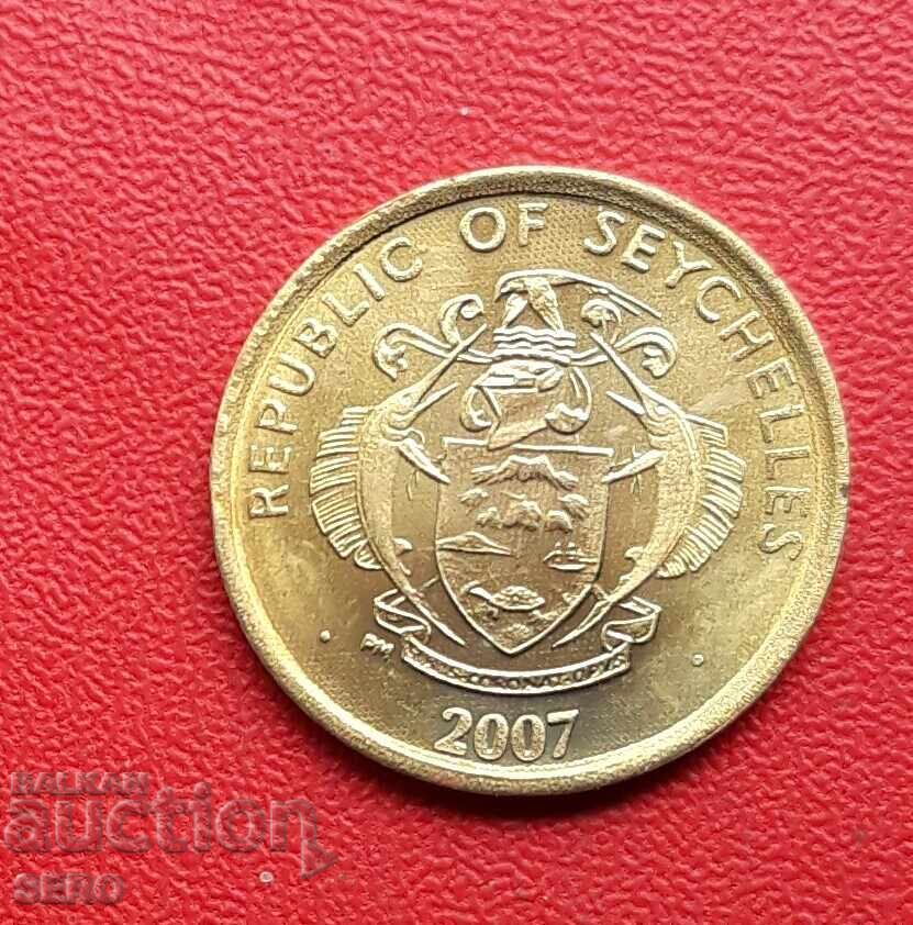 Seychelles - 5 Cents 2007 - Extremely Well Preserved with price 0.81 BGN | € 0.41 Seychelles - 5 Cents 2007 - Extremely Well Preserved with price 0.81 BGN | € 0.41