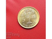 Seychelles - 5 Cents 2007 - Extremely Well Preserved