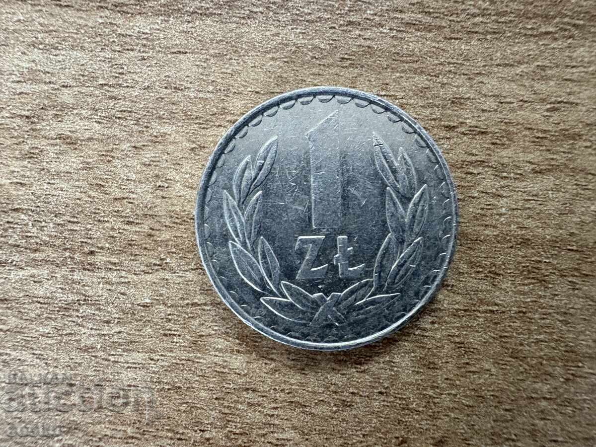 Πολωνία - 1 ζλότι (1987) Πολωνία - 1 ζλότι (1987)