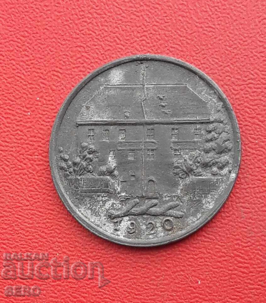 Germany-Baden-Württemberg-Münsingen-10 Pfennig 1920 with price 6.01 BGN | € 3.07 Germany-Baden-Württemberg-Münsingen-10 Pfennig 1920 with price 6.01 BGN | € 3.07