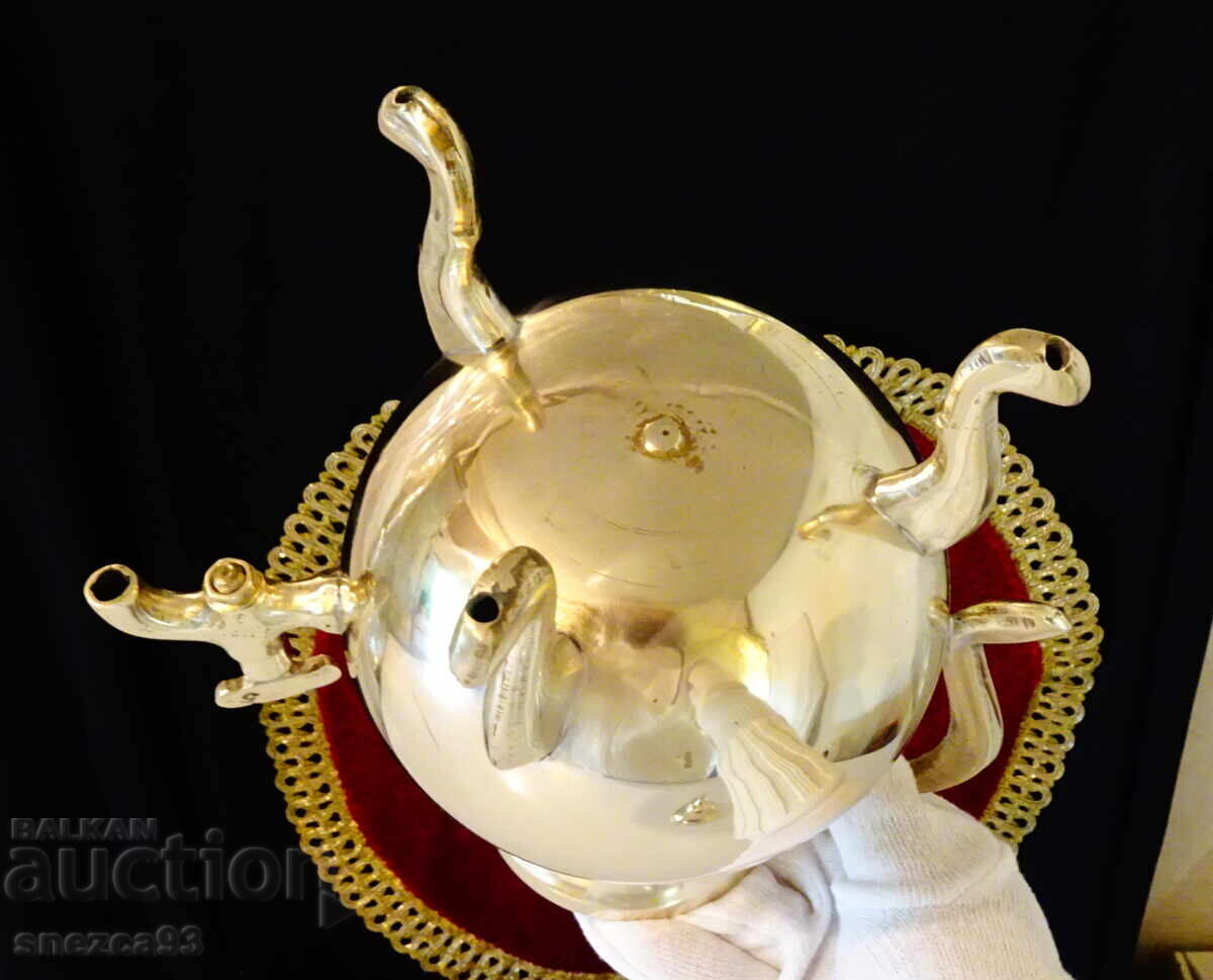 Бронзов диспенсър за вино,ракия,чай,кафе,вода,самовар. - 5