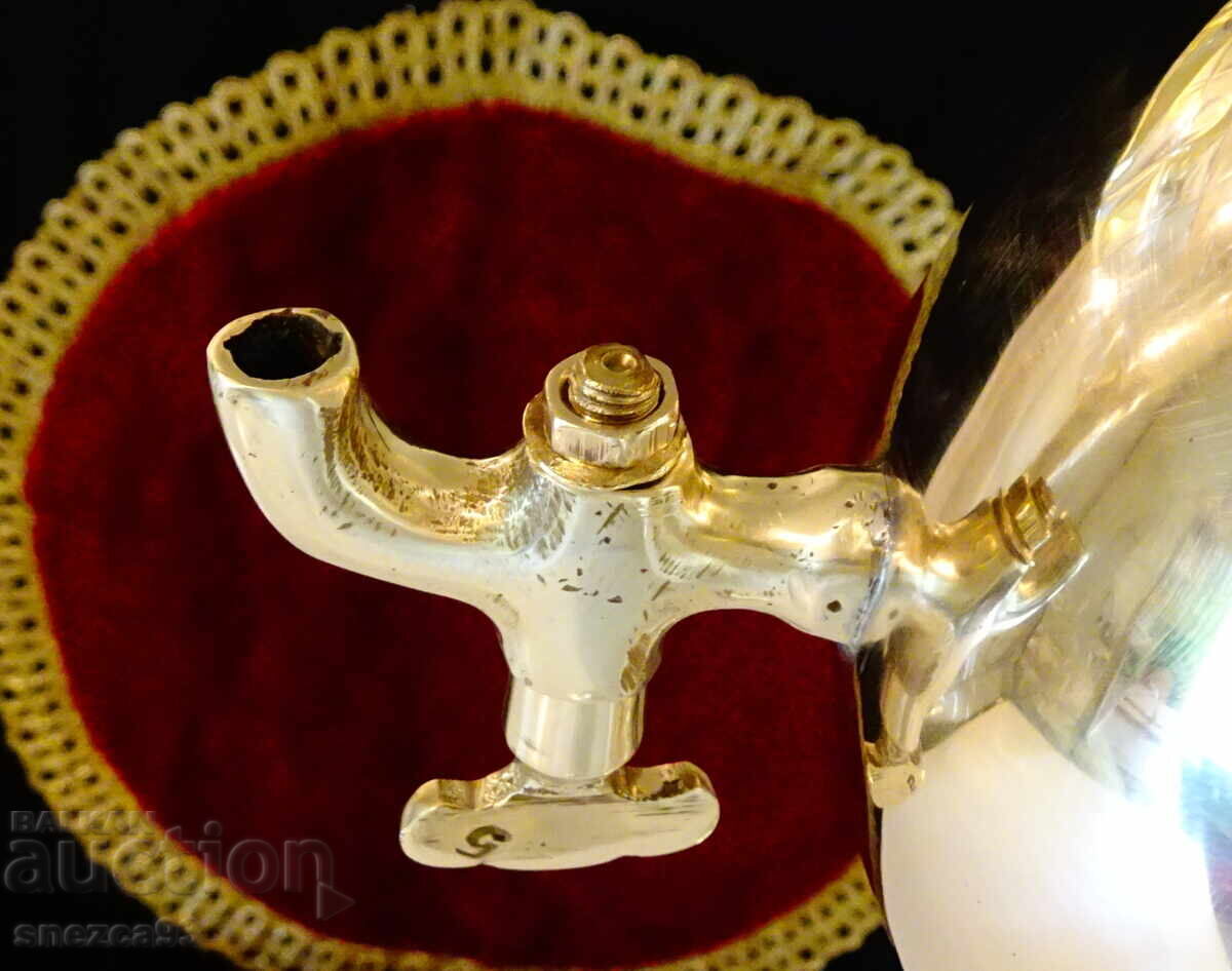 Бронзов диспенсър за вино,ракия,чай,кафе,вода,самовар. - 6