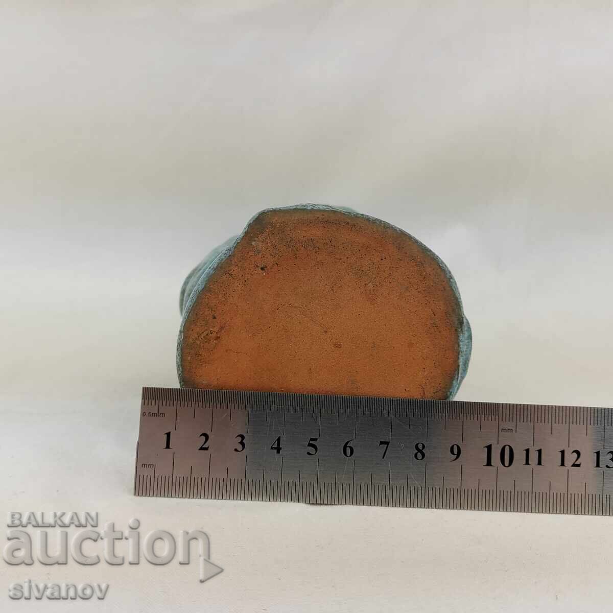 Sticlă de lut chinezească veche #2728 - 7