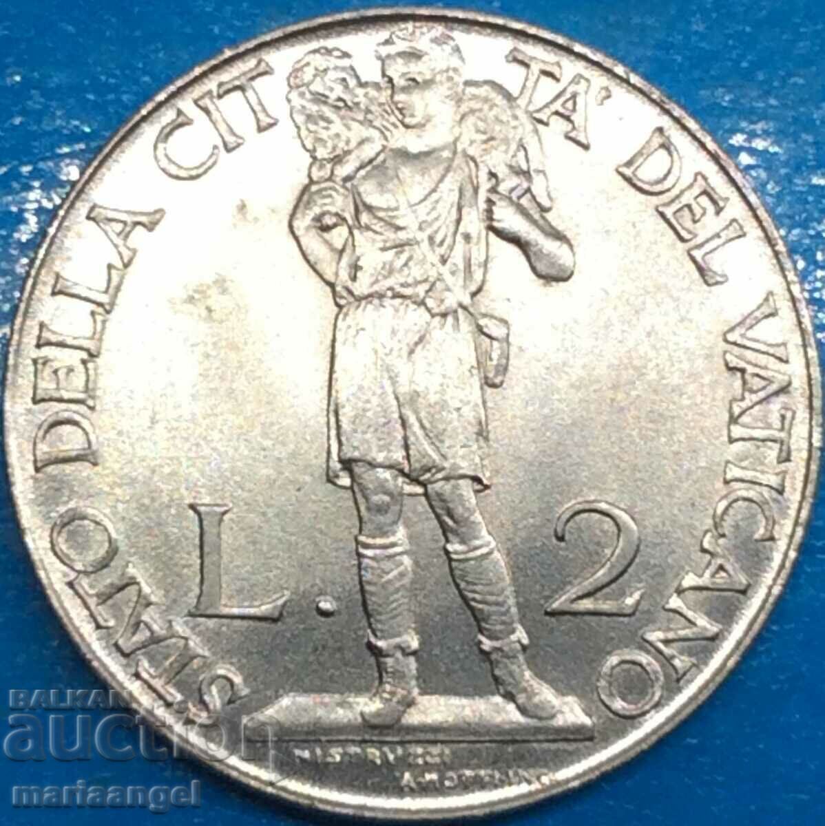 Аукцион 2 лири 1941 Ватикан Иоан Крестител