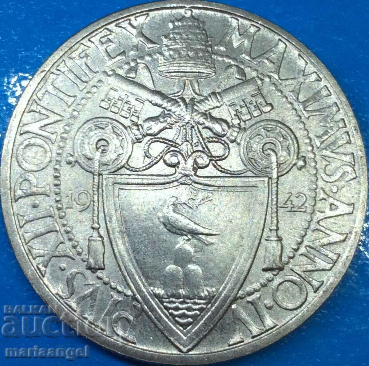 Δημοπρασία Βατικανό 2 λιρέτες 1942 Βατικανό Δημοπρασία Βατικανό 2 λιρέτες 1942 Βατικανό