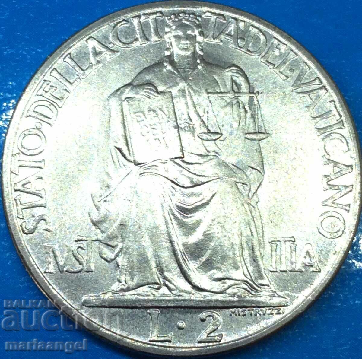 Βατικανό 2 λιρέτες 1942 Βατικανό - 6 Βατικανό 2 λιρέτες 1942 Βατικανό - 6