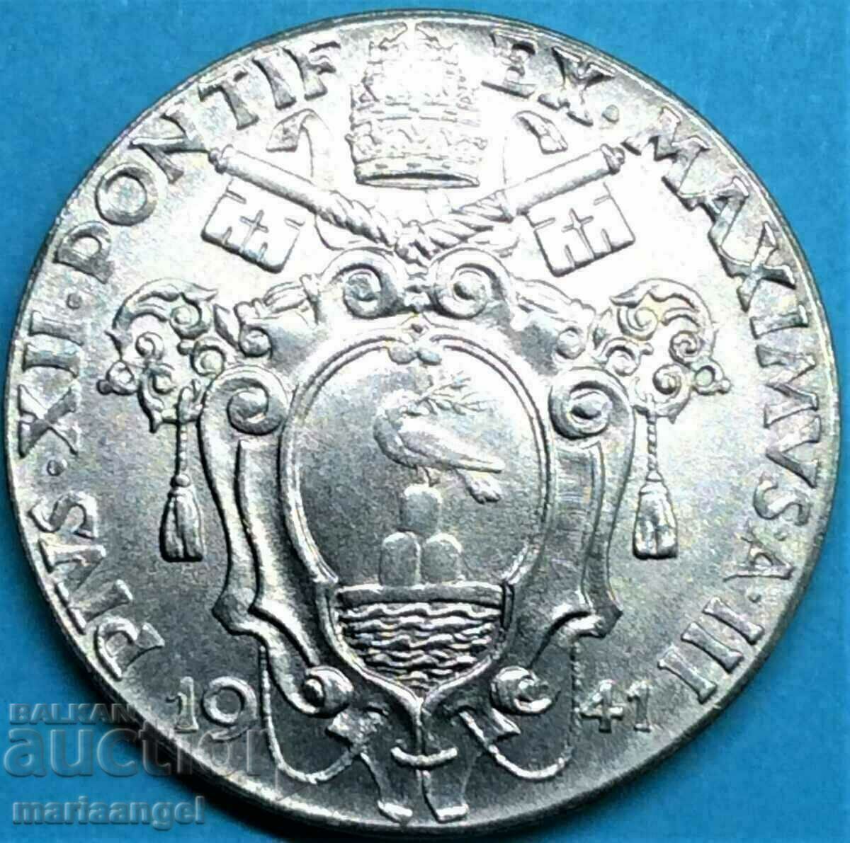 50 centesimi 1941 Vatican 24mm with price 19.00 BGN | € 9.71 50 centesimi 1941 Vatican 24mm with price 19.00 BGN | € 9.71