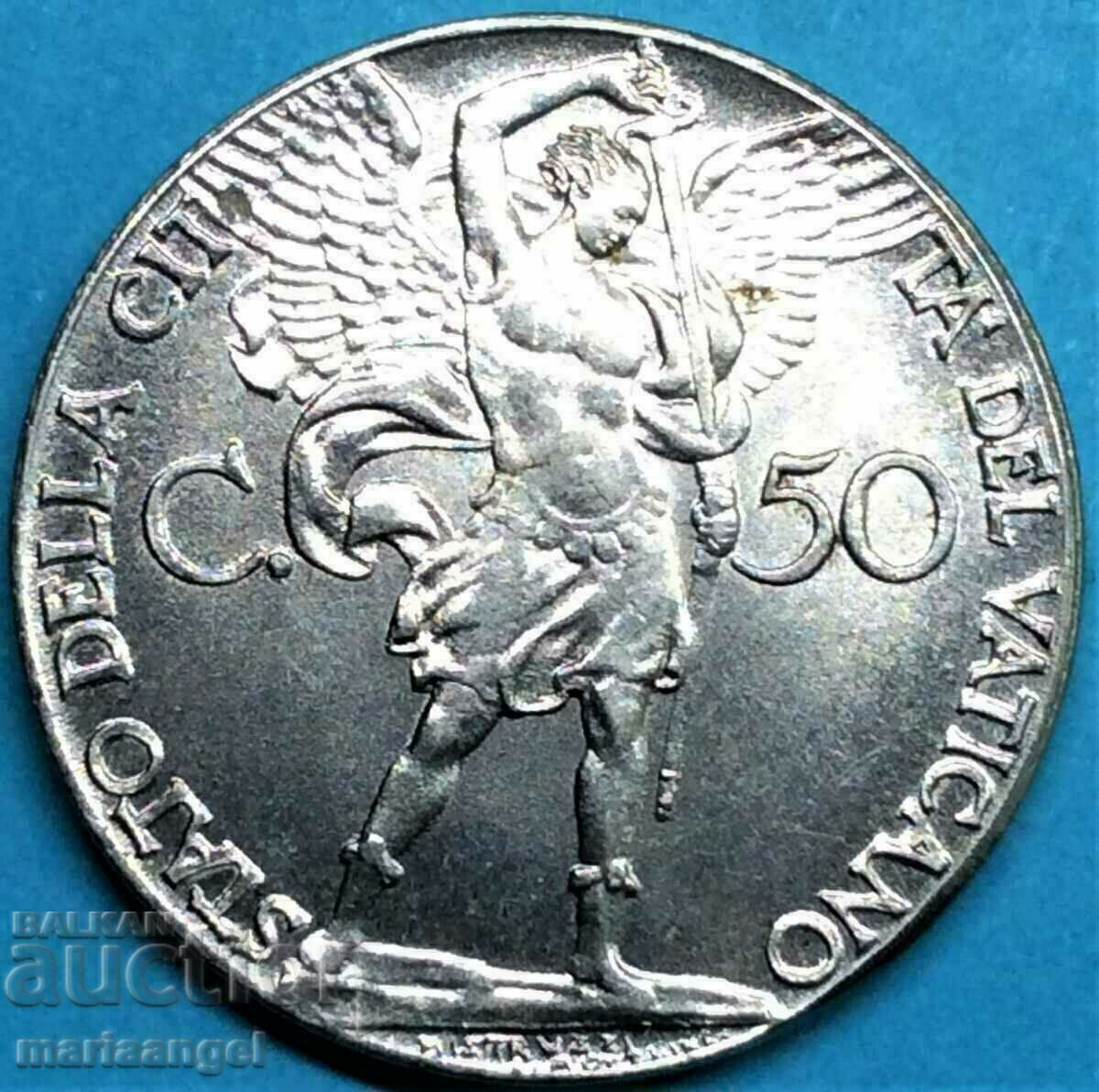 50 centesimi 1941 Vatican 24mm 50 centesimi 1941 Vatican 24mm