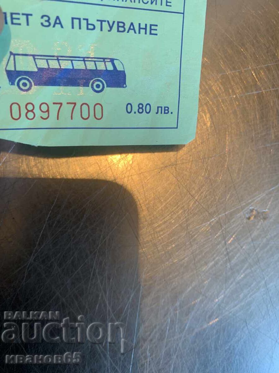 Old bus tickets - 6 Old bus tickets - 6