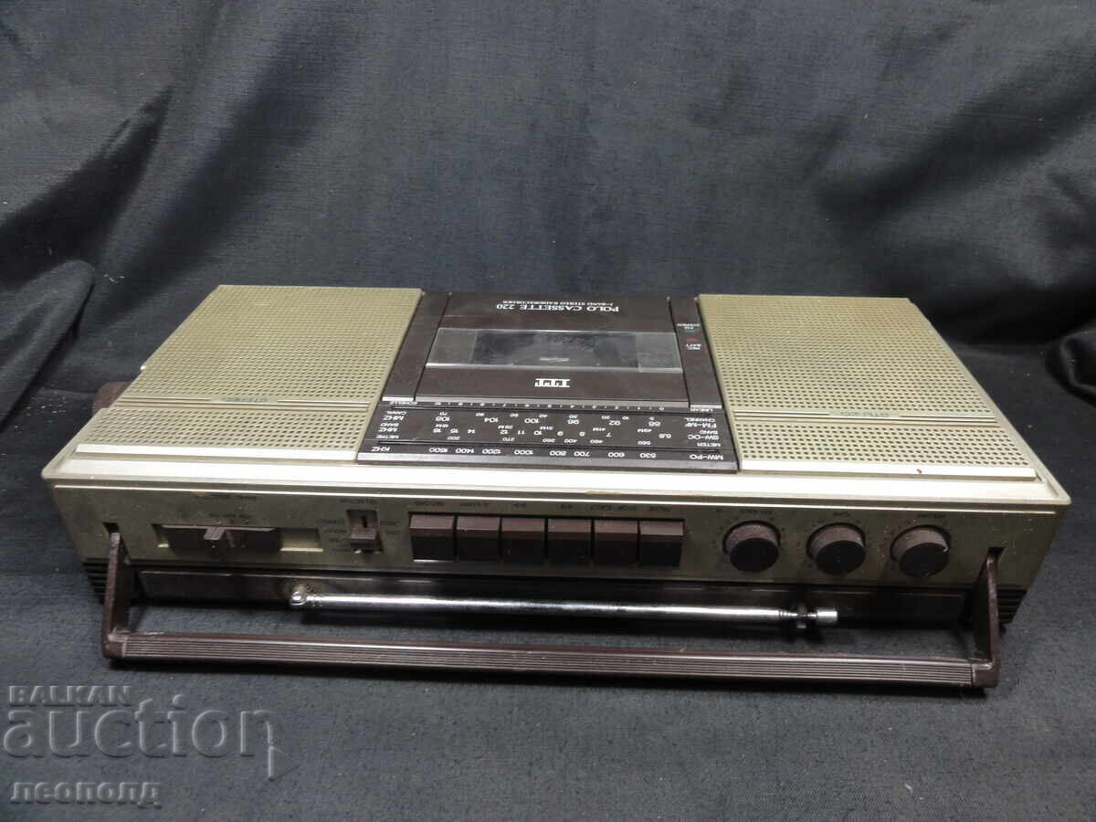Delivery of BZC STAR RETRO TRANSISTOR RADIO CASSETTE RECORDER ITT POLO CASSETTE