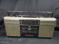 BZC STAR RETRO TRANSISTOR RADIO CASSETTE RECORDER ITT POLO CASSETTE