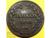 Vatican 1 bayoko 1845 Grigore al XVI-lea 30 mm