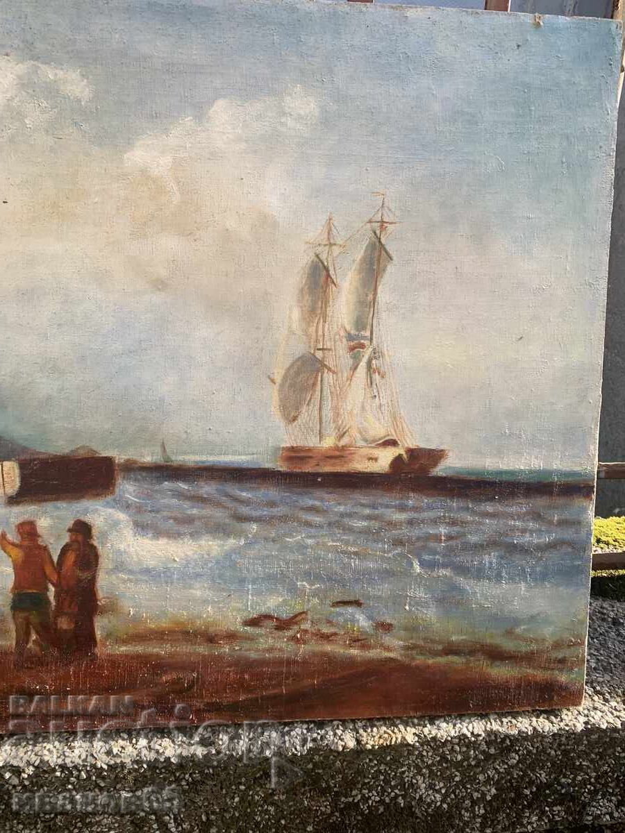 Auction old picture seascape Auction old picture seascape