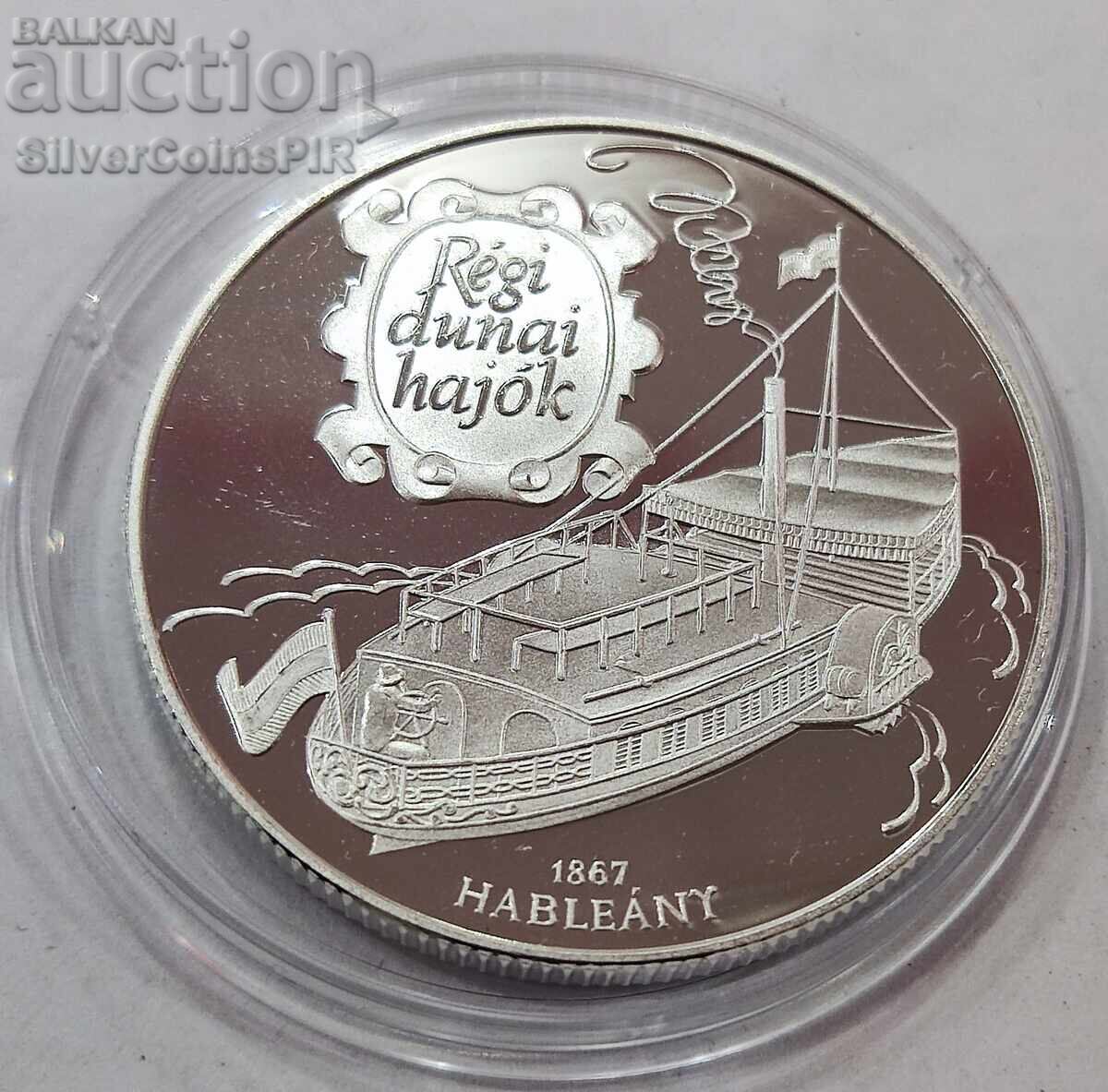 Silver 1000 Forint Habelant Ship 1995 Hungary with price 86.00 BGN | € 43.97 Silver 1000 Forint Habelant Ship 1995 Hungary with price 86.00 BGN | € 43.97