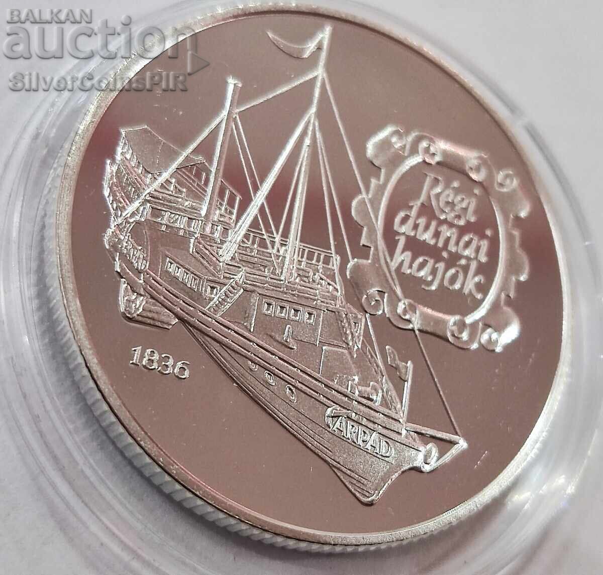 Ασημένιο 500 Φορίντια Πλοίο Άρπαντ 1993 Ουγγαρία με τιμή 86.00 BGN | € 43.97 Ασημένιο 500 Φορίντια Πλοίο Άρπαντ 1993 Ουγγαρία με τιμή 86.00 BGN | € 43.97