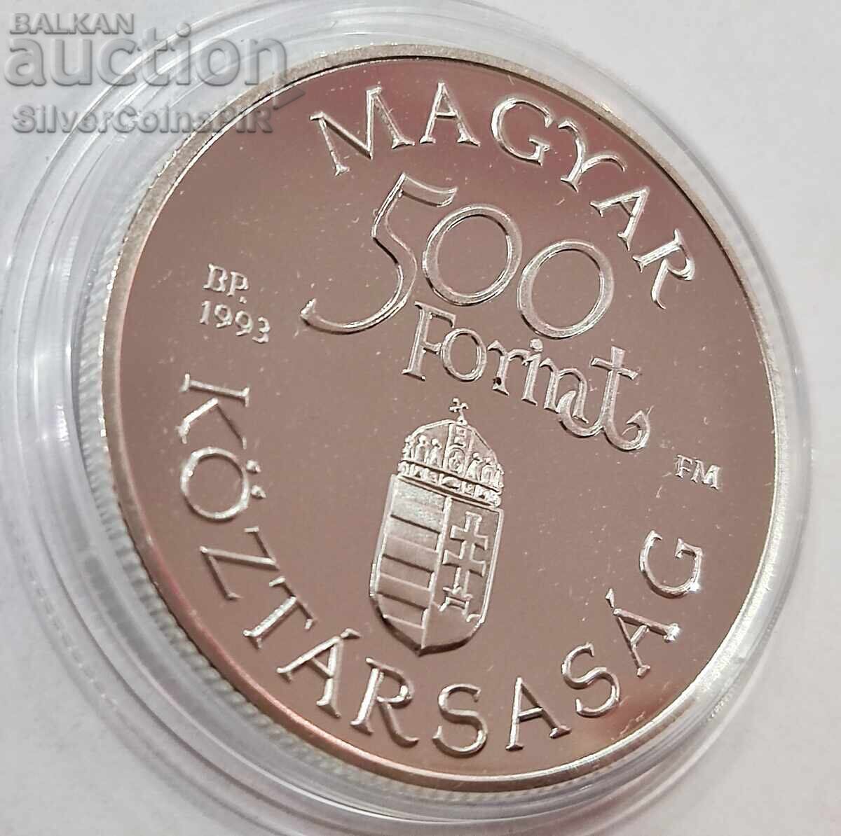 Δημοπρασία Ασημένιο 500 Φορίντια Πλοίο Άρπαντ 1993 Ουγγαρία Δημοπρασία Ασημένιο 500 Φορίντια Πλοίο Άρπαντ 1993 Ουγγαρία