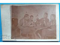 1917 Old Military Photo Aegean Macedonia Village Christos E552