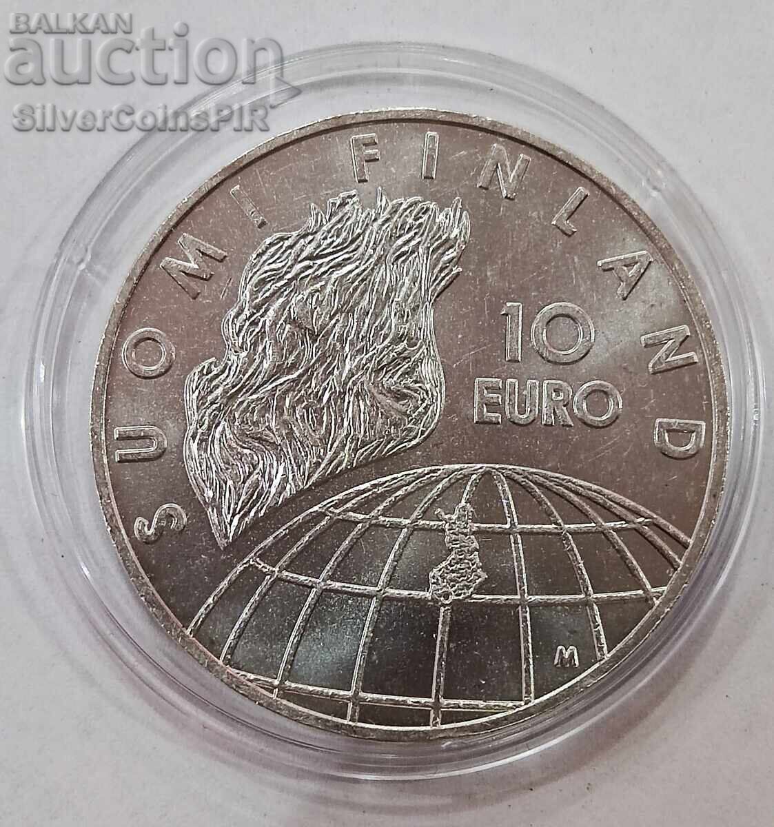 Auction Silver 10 Euro Olympics 2002 Finland Auction Silver 10 Euro Olympics 2002 Finland