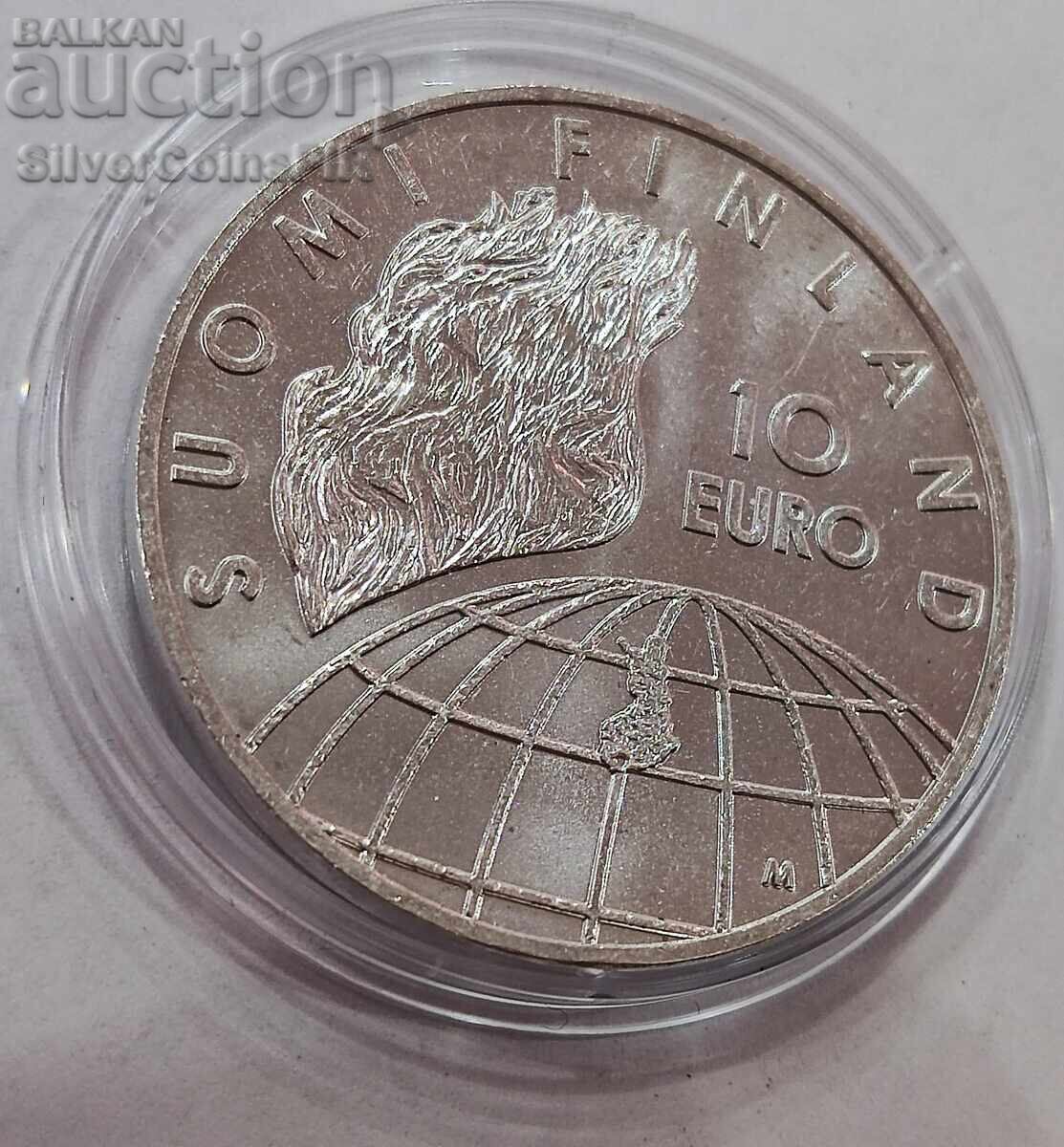 Delivery of Silver 10 Euro Olympics 2002 Finland Delivery of Silver 10 Euro Olympics 2002 Finland