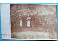 1918 Old Military Photo Aegean Macedonia Village Christos E553