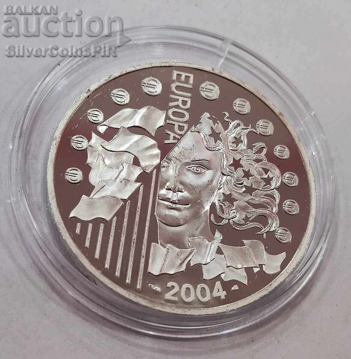 Silver 1.5 Euro European Union 2004 France with price 66.00 BGN | € 33.75 Silver 1.5 Euro European Union 2004 France with price 66.00 BGN | € 33.75