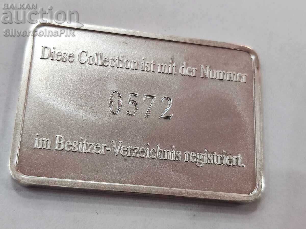 Silver Individual Tile from Olympic Set with price 81.00 BGN | € 41.41 Silver Individual Tile from Olympic Set with price 81.00 BGN | € 41.41