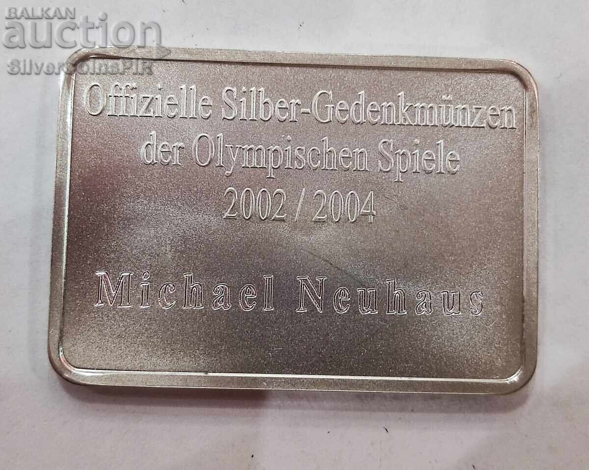Auction Silver Individual Tile from Olympic Set Auction Silver Individual Tile from Olympic Set