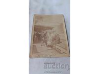 Fotografie Tineri și tinere pe vapor la Porțile de Fier 1923