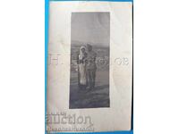 OLD MILITARY PHOTO AEGEAN MACEDONIA VILLAGE CHRISTOS E554