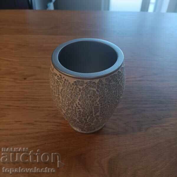 NEW! MSV Scarlett Bathroom Cup made of Polyresin, for Toothbrushes - 5