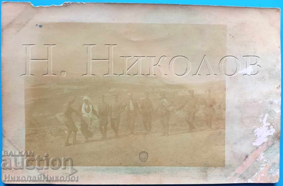 1918 OLD MILITARY PHOTO AEGEAN MACEDONIA VILLAGE CHRISTOS E556 1918 OLD MILITARY PHOTO AEGEAN MACEDONIA VILLAGE CHRISTOS E556