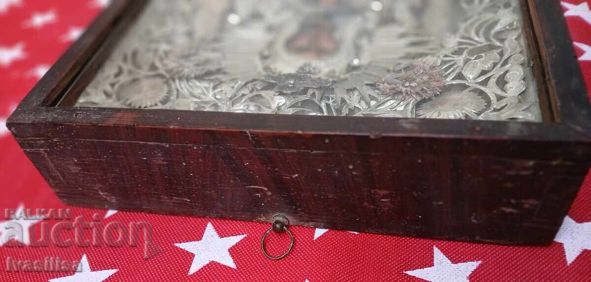 Старинна домашна руска икона Царска Русия 19 век - 6