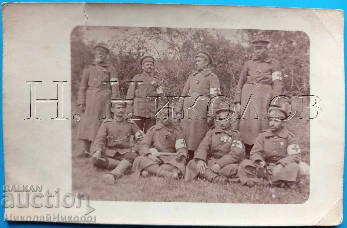 1916 OLD MILITARY PHOTO AEGEAN MACEDONIA VILLAGE CHRISTOS E561