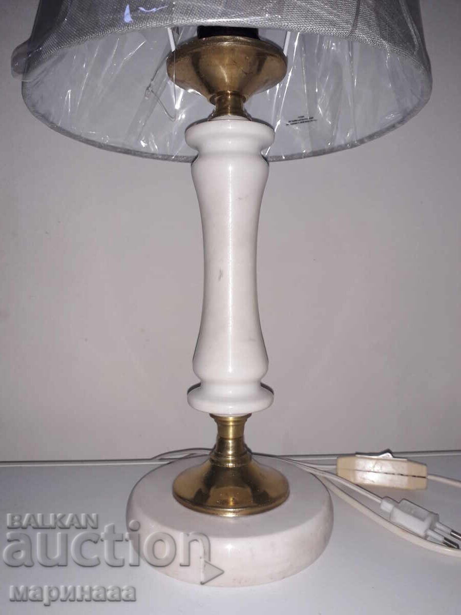 Аукцион СТАРА ЛАМПА. МАСИВЕН МРАМОР, МЕСИНГ