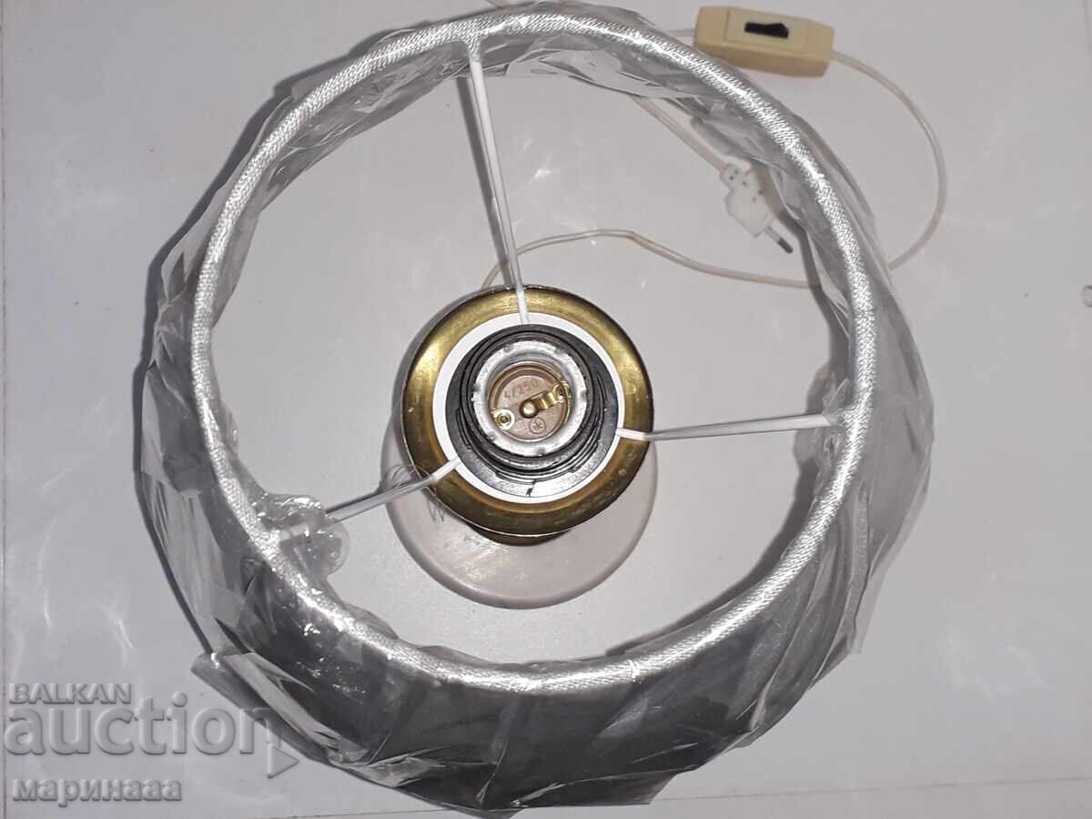 СТАРА ЛАМПА. МАСИВЕН МРАМОР, МЕСИНГ - 6