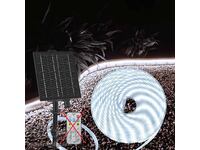 NOU! Bandă LED solară 10 metri, IP68, 200 LED-uri