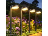 NOU! Set de 8 lămpi solare LED pentru grădină, rezistente la apă
