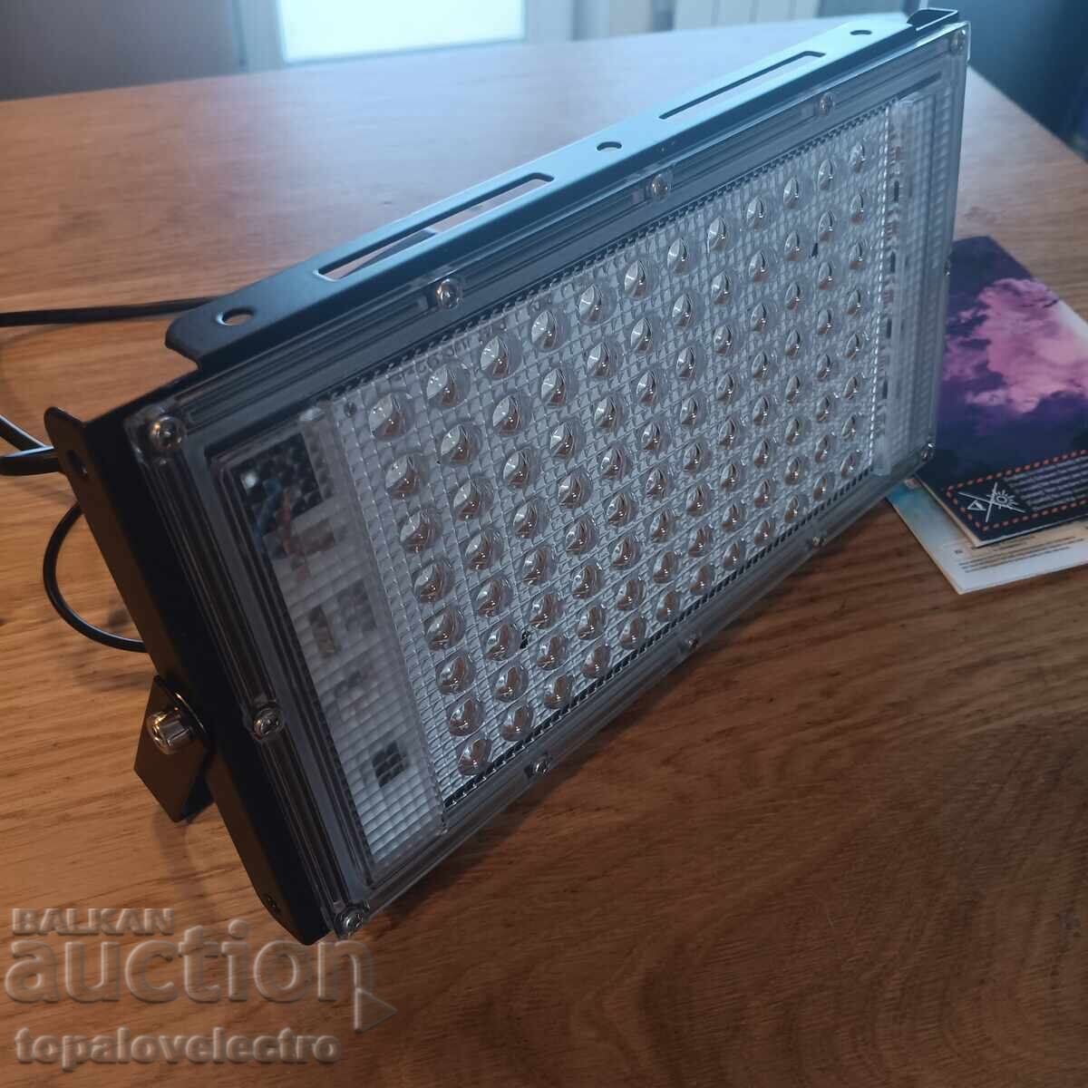 Delivery of NEW! UV spotlight 100W, powerful black light, waterproof