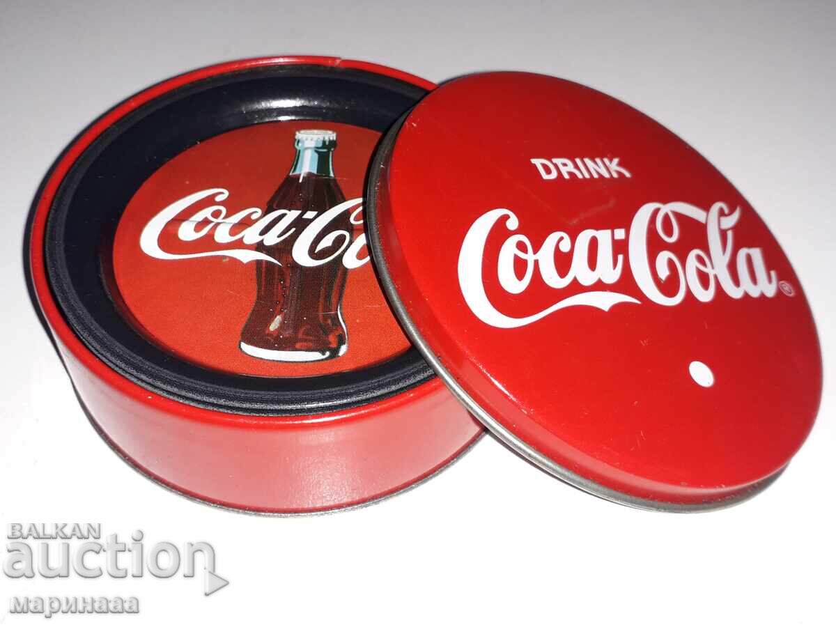 "Set of "Coca-Cola" coasters. Metal" with price 10.00 BGN | € 5.11