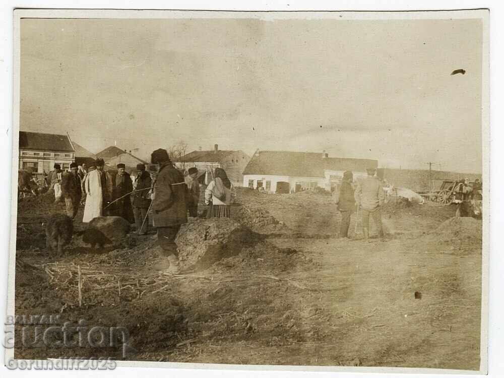 Piața Vidin 1916 fotografie originală