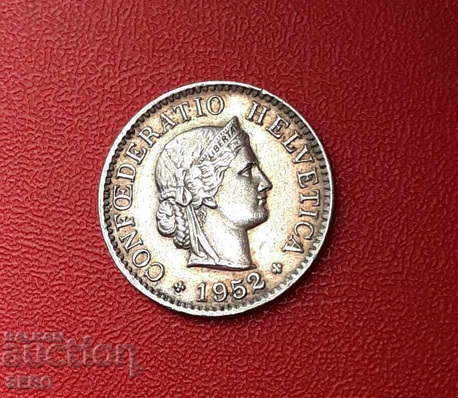 Switzerland-5 Rapen 1952 Switzerland-5 Rapen 1952
