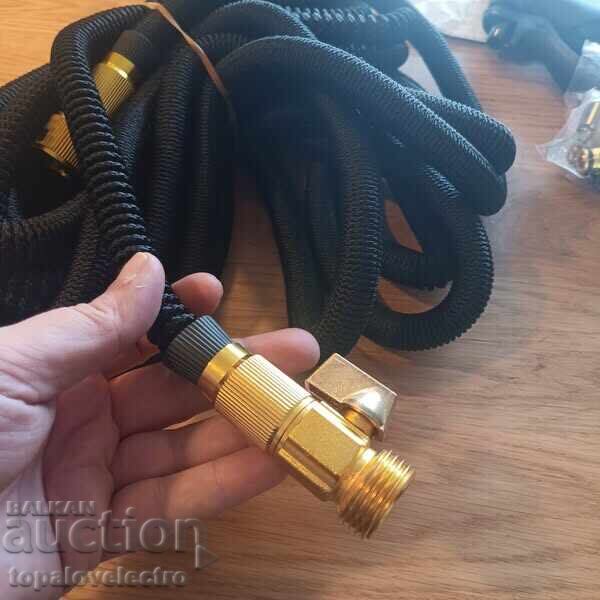 Delivery of NEW! Expandable Garden Hose 22.8m with Spray Gun 10 lv Delivery of NEW! Expandable Garden Hose 22.8m with Spray Gun 10 lv