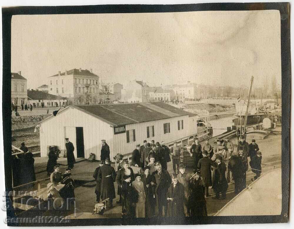 Vidin Port 1916 Original Photo